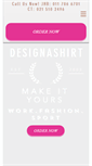 Mobile Screenshot of designashirt.co.za