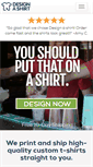 Mobile Screenshot of designashirt.com